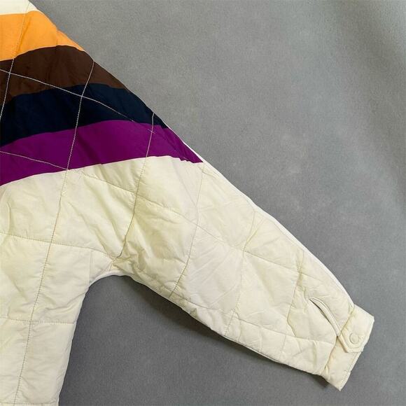 FP Movement x Hatch Puffer Jacket Women Maternity Sz Medium Ivory NEW $248 - Picture 11 of 16